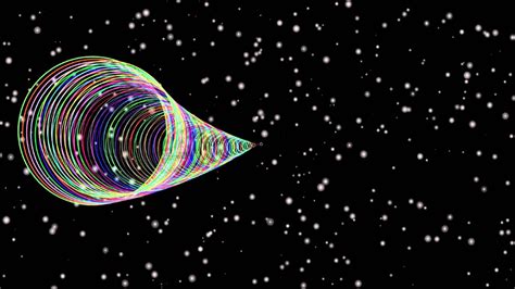3d Space Wormhole Animation Hd Youtube