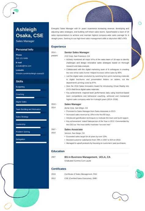 top management resume examples skills
