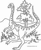 Dinosaurio Coloring Cuernos sketch template