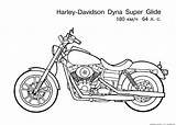Harley Davidson Coloring Pages Motorcycles Motorcycle Kids Printables sketch template