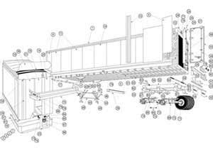 semi trailer parts utility trailer  arizona utility trailer sales service  parts