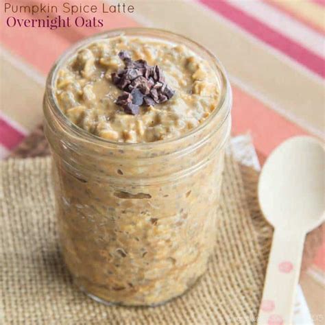 Pumpkin Spice Latte Overnight Oats Cupcakes And Kale Chips