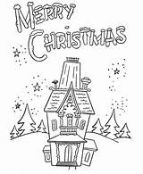Merry Christmas Coloring Pages Party Sheets Printables Theme Print Kids House Activity Sheet Fun Printable Holiday Children Rocks Popular Go sketch template