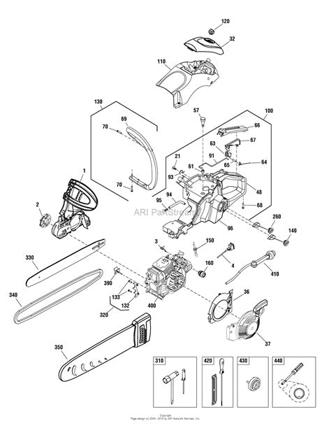 snapper spce  snapper cc  chainsaw parts diagram  body group
