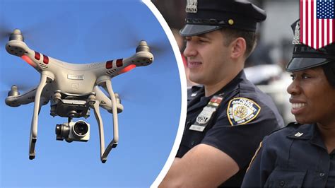 drones nypd launches  drone program tomonews youtube