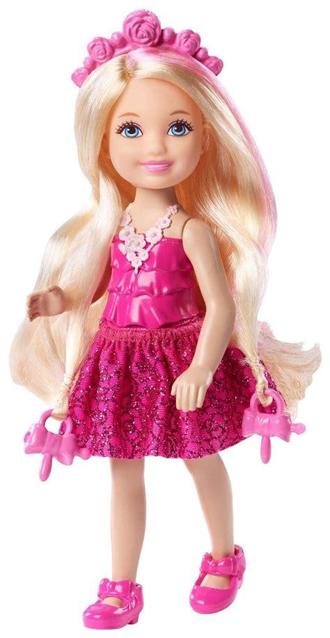 barbie dkb57 endless hair kingdom chelsea doll pink toys