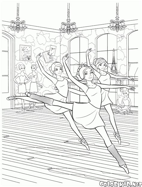 coloring page ballerina   modest dress