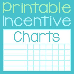 printable incentive chart template business psd excel word