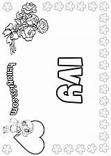 Ivy Coloring Pages Color Designlooter Hellokids 41kb Print Names sketch template