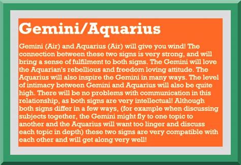 Aquarius And Gemini Quotes Quotesgram
