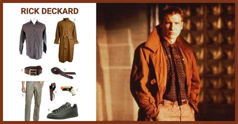 dress  rick deckard costume halloween  cosplay guides