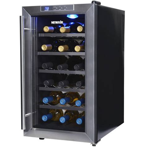 newair  bottle thermoelectric wine cooler aw   home depot