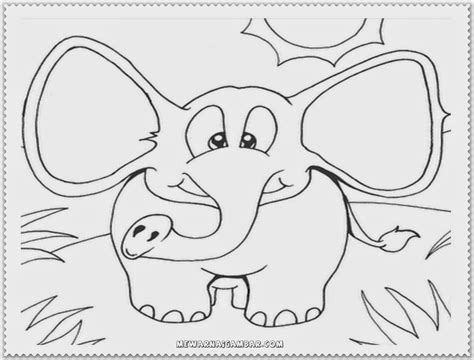 cute elephant coloring pages  printable kids coloring pages