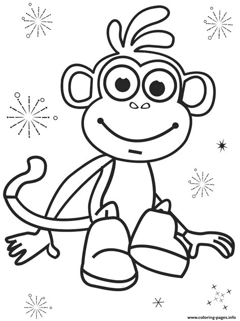boots  dora printable  coloring pages printable