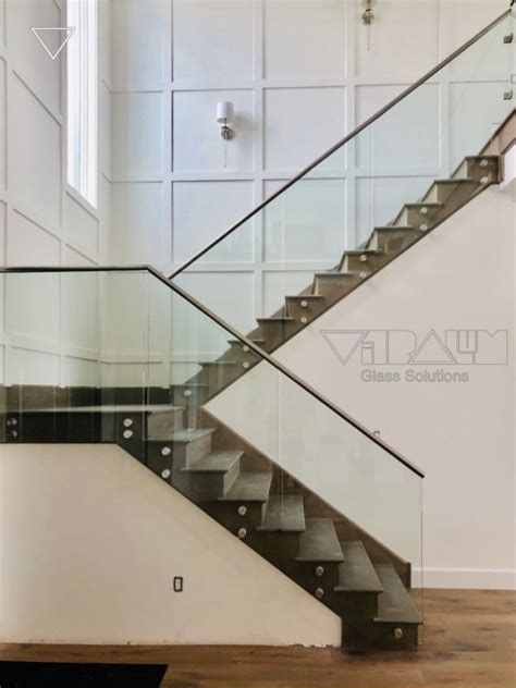 glass banister   stair designs