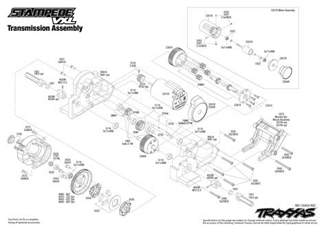 traxxas stampede transmission diagram wiring diagram pictures