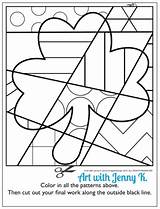 Kids Easy Kindergarten Math Patricks Cubist Pertaining Albanysinsanity sketch template