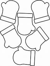 Mitten Mittens Coloring Clipart Template Pattern Clip Printable Christmas Outline Winter Pages Cliparts Patterns Clipartbest Odds Evens Library Gif Printables sketch template