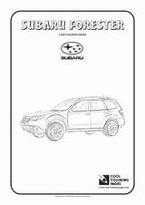 Subaru Forester Kolorowanki Kolorowanka Dzieci Samochody Pojazdy Impreza Ccx Drukuj sketch template