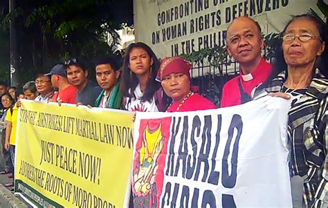bangsamoro and lumad activists slam martial law in