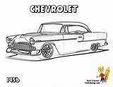 Coloring Car Chevy Pages Cars Classic Muscle Chevrolet Rod Hot Camaro Truck Bel Clipart Old Adult Color Drawing Drawings Sheets sketch template