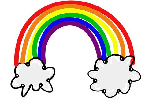rainbows clipart   cliparts  images  clipground