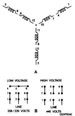 dual voltage single phase motor wiring diagram robhosking diagram