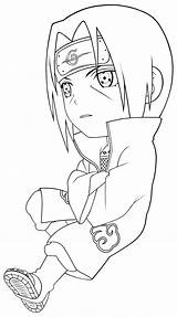 Itachi Uchiha Coloring Pages Getdrawings Naruto sketch template