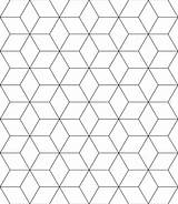 Tessellation Coloring Tessellations Geometric Quilt Tumbling Xfanzexpo Blackwork Continuous Tessellated Tesselations Azcoloring Tesselated sketch template