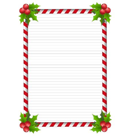 lined printable paper christmas stationery christmas letters
