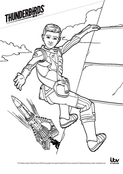 thunderbirds colouring pages   colouring pages thunderbirds