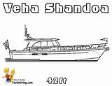 Coloring Yacht Pages Charter Ship Ft Kids Boat Ships sketch template