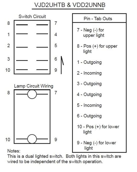 carling rocker switch  blade wiring diagram wiring diagram pictures