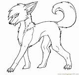 Anime Fox Pages Coloring Drawing Printable Getdrawings sketch template
