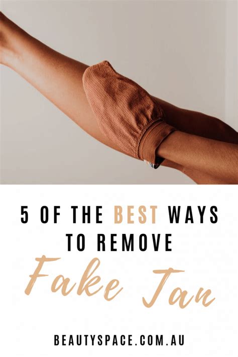the best way to remove fake tan 5 tips and tricks to help