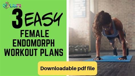 3 Easy Fat Burning Female Endomorph Workout Plans Libifit Dieting