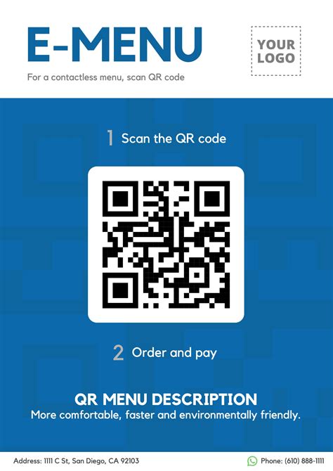 scan  qr code order  pay editable template qr code coding