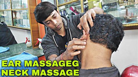 Mind Stress Free Head And Body Massage By Indian Barber Neck Cracking