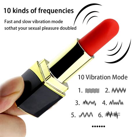 Portable Lipsticks Vibrator G Spot Clitoris Massage Stimulator Mini