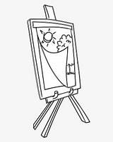 Easel Easels Clipartkey 93kb sketch template
