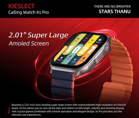 kieslect ks pro bt calling smartwatch   amoled display abnormal