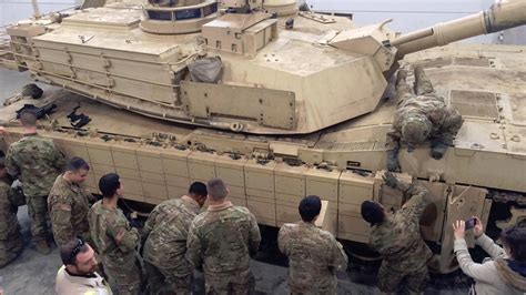 U S Army M1 Abrams Tanks In Europe Are Getting Explosive Armor