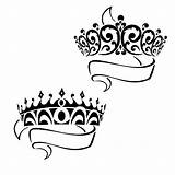 Crown Princess Prince Drawing Coloring Pages Queen Drawings Tiara Silhouette Netart Sheet Tattoo Simple Template King Clipart Getdrawings Paintingvalley Clip sketch template
