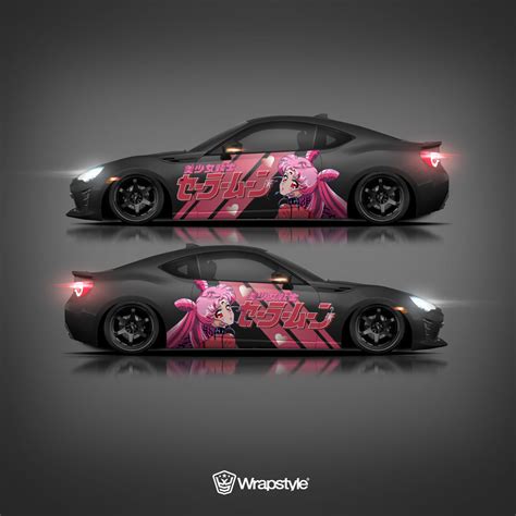 toyota gt coupe japan style design wrapstyle