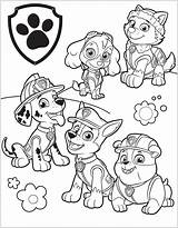 Patrulla Canina Colorear sketch template