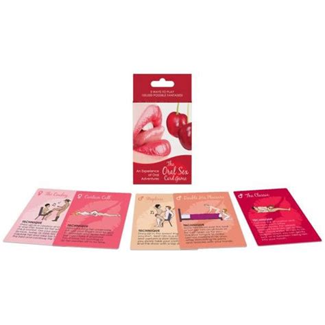 The Oral Sex Card Game Sex Toys At Adult Empire