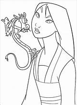 Mulan Mushu Merida Asie Coloringfolder Mandalas Adults sketch template