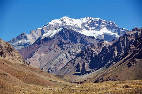 trekking  aconcagua climb  andes highest peak