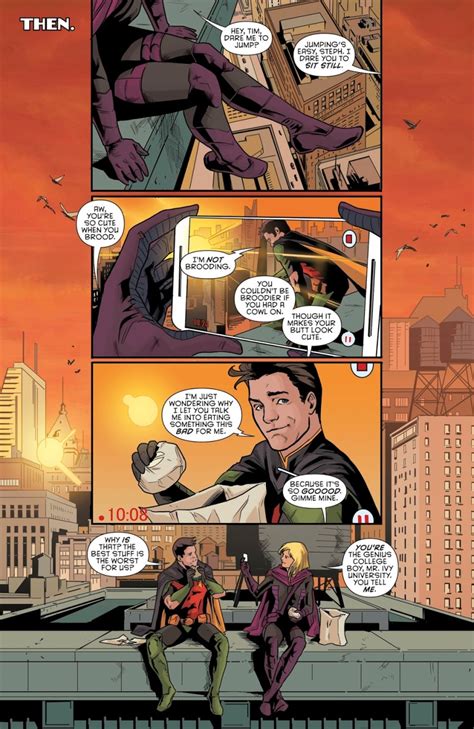 Tim Drake And Stephanie Brown Detective Comics 963 Comicnewbies