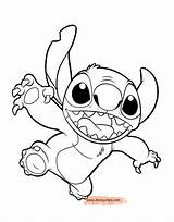 Stitch Coloring Pages Lilo Printable Disney Baby Book Print Smiling Sheets Cute Stich Color Drawing Happily Heart Template Angel Easy sketch template
